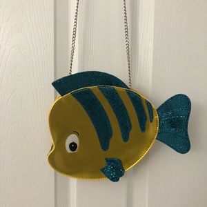 Danielle Nicole Flounder Purse Mermaid Disney